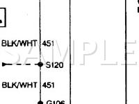 1997 Chevrolet Corvette  5.7 V8 GAS Wiring Diagram