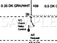 1997 Chevrolet Corvette  5.7 V8 GAS Wiring Diagram