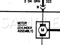 1997 Cadillac Deville D'elegance 4.6 V8 GAS Wiring Diagram
