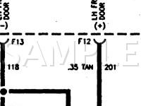 1997 Cadillac Concours  4.6 V8 GAS Wiring Diagram
