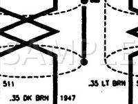 1997 Cadillac Eldorado Touring 4.6 V8 GAS Wiring Diagram