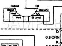 1997 GMC G35/G3500 VAN Savana 7.4 V8 GAS Wiring Diagram