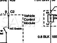 1997 GMC G15/G1500 VAN Savana 4.3 V6 GAS Wiring Diagram