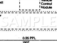 1997 GMC G15/G1500 VAN Savana 5.0 V8 GAS Wiring Diagram