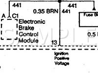 1997 GMC G25/G2500 VAN Savana 5.0 V8 GAS Wiring Diagram