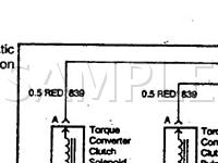 1997 GMC G35/G3500 VAN Savana 5.7 V8 GAS Wiring Diagram