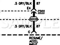 1997 Buick Lesabre Custom 3.8 V6 GAS Wiring Diagram