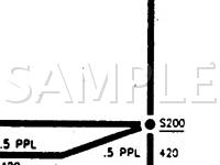 1997 Chevrolet P30 VAN  7.4 V8 GAS Wiring Diagram