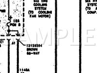 1997 Saturn SL Series  1.9 L4 GAS Wiring Diagram