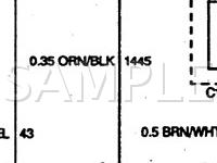 1997 Chevrolet Venture  3.4 V6 GAS Wiring Diagram
