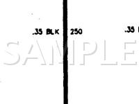 1997 Oldsmobile Achieva SL 2.4 L4 GAS Wiring Diagram