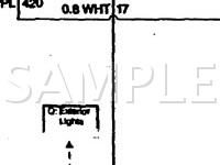 1997 Chevrolet S10 Pickup  2.2 L4 GAS Wiring Diagram