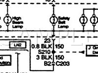 1997 GMC Sonoma  4.3 V6 GAS Wiring Diagram
