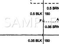 1999 Oldsmobile Alero  3.4 V6 GAS Wiring Diagram