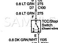 1999 Chevrolet Astro  4.3 V6 GAS Wiring Diagram