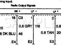 1999 Chevrolet Camaro  3.8 V6 GAS Wiring Diagram