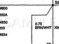 1999 Cadillac Catera  3.0 V6 GAS Wiring Diagram