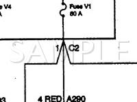 1999 Cadillac Catera  3.0 V6 GAS Wiring Diagram