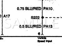 1999 Cadillac Catera  3.0 V6 GAS Wiring Diagram