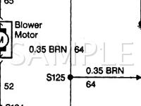 1999 Pontiac Sunfire  2.4 L4 GAS Wiring Diagram