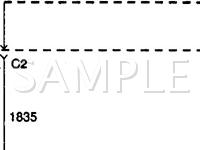 1999 Chevrolet Cavalier  2.2 L4 GAS Wiring Diagram