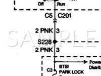 1999 Buick Century Limited 3.1 V6 GAS Wiring Diagram
