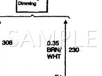 1999 Oldsmobile Intrigue  3.8 V6 GAS Wiring Diagram