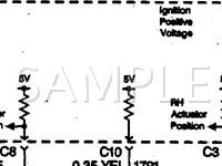 1999 Chevrolet Corvette  5.7 V8 GAS Wiring Diagram