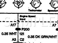 1999 Chevrolet Corvette  5.7 V8 GAS Wiring Diagram