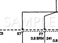 1999 Chevrolet Corvette  5.7 V8 GAS Wiring Diagram