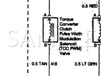 1999 Cadillac Concours  4.6 V8 GAS Wiring Diagram