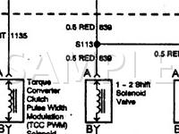 1999 Cadillac Seville  4.6 V8 GAS Wiring Diagram