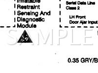 1999 Cadillac Concours  4.6 V8 GAS Wiring Diagram