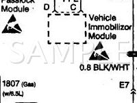 1999 Chevrolet Express 3500  7.4 V8 GAS Wiring Diagram