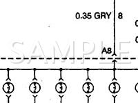 1999 GMC Savana 3500  7.4 V8 GAS Wiring Diagram