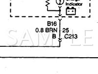 1999 GMC Savana 1500  5.0 V8 GAS Wiring Diagram