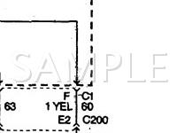 1999 Oldsmobile Delta 88  3.8 V6 GAS Wiring Diagram