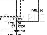 1999 Oldsmobile LSS  3.8 V6 GAS Wiring Diagram