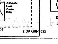1999 Buick Park Avenue  3.8 V6 GAS Wiring Diagram