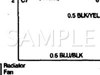 1999 Chevrolet Prizm  1.8 L4 GAS Wiring Diagram