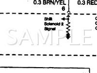 1999 Chevrolet Prizm  1.8 L4 GAS Wiring Diagram