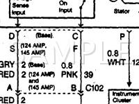 1999 Chevrolet P30 VAN  4.3 V6 GAS Wiring Diagram