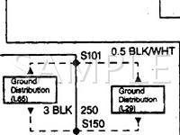 1999 Chevrolet P30 VAN  7.4 V8 GAS Wiring Diagram
