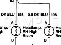 1999 GMC Sonoma  4.3 V6 GAS Wiring Diagram