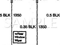 1999 GMC Jimmy Envoy 4.3 V6 GAS Wiring Diagram