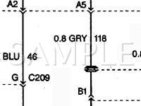 1999 GMC Sonoma  4.3 V6 GAS Wiring Diagram