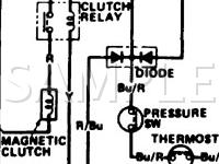 1986 Honda Accord LXI 2.0 L4 GAS Wiring Diagram