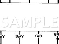 1986 Honda Civic 1500 DX 1.5 L4 GAS Wiring Diagram