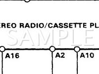 1988 Honda Civic 1500 DX 1.5 L4 GAS Wiring Diagram