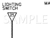 1989 Honda Civic 4WD 1.6 L4 GAS Wiring Diagram